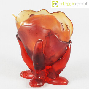 Fish Design, vaso Clear XS rosso, Gaetano Pesce (1)