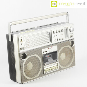 Silver, stereo boombox ST858 (3)