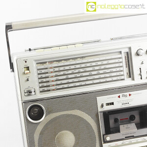 Silver, stereo boombox ST858 (6)