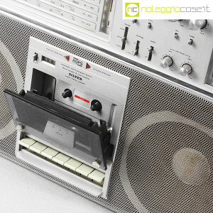 Silver, stereo boombox ST858 (7)