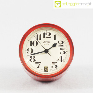 Lorenz, orologio da tavolo Static Rosso, Richard Sapper (2)