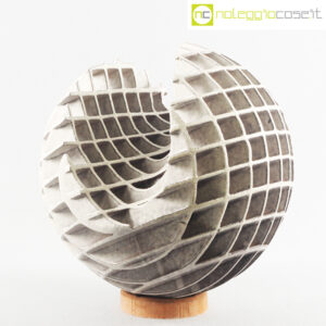 Tasca Ceramiche sfera Trafila grande grigia Alessio Tasca